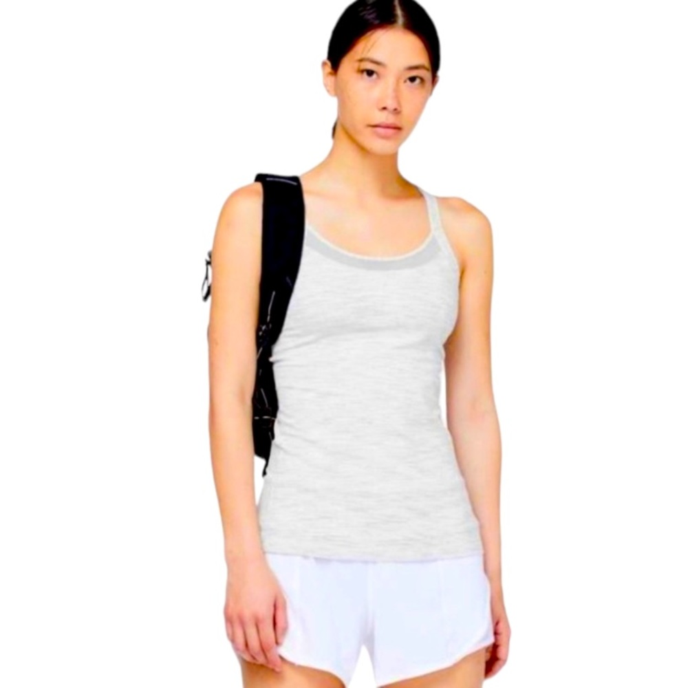 Lululemon Rally Your Heart Tank Wee Are From Space Nimbus Battleship Sz 4